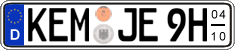 German license plate, Seasonal plates (Oldtimers)