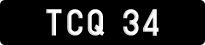 License plate of Malaysia, A(BC) 1(234)