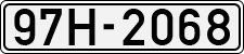 License plate of Vietnam, Cars