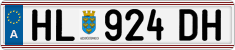 License plate of Austria, Regular plates