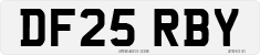 License plate of the United Kingdom, 2001 year system