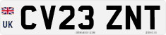 License plate of the United Kingdom, 2001 year system