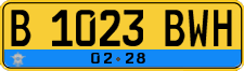 License plate of Indonesia, Commercial vehicles