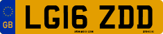 License plate of the United Kingdom, 2001 year system