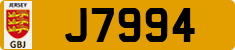 License plate of Jersey, Regular plates (J123456)
