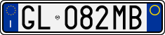 License plate of Italy, Cars (1994 year series)