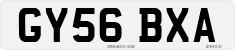 License plate of the United Kingdom, 2001 year system