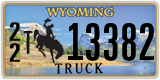 Wyoming, Truck (1(2) 12345)