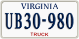 Virginia, Trucks (AB12-345)