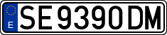 License plates of Spain, 1971 year series
