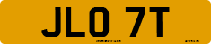 License plate of the United Kingdom, 1963 year system