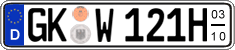German license plate, Seasonal plates (Oldtimers)