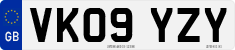 License plate of the United Kingdom, 2001 year system