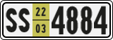 License plate of Armenia, Export transit plates