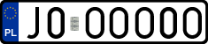 License plates of Poland, Vanity Plates