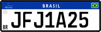 License plate of Brazil, Private owners (Mercosul)