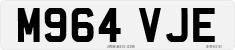 License plate of the United Kingdom, 1983 year system