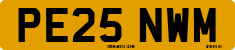License plate of the United Kingdom, 2001 year system