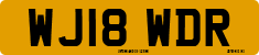 License plate of the United Kingdom, 2001 year system