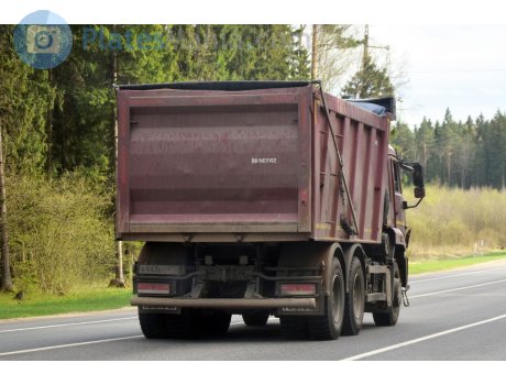 а443ес977, KamAZ 6580
