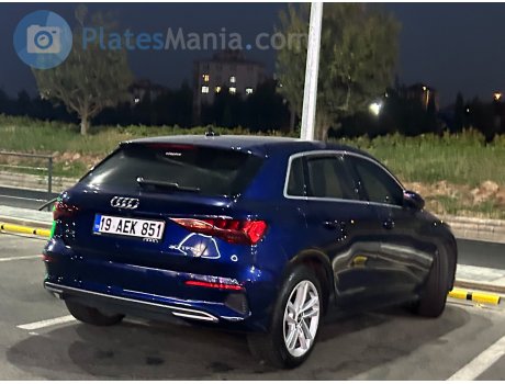19 AEK 851, Audi A3