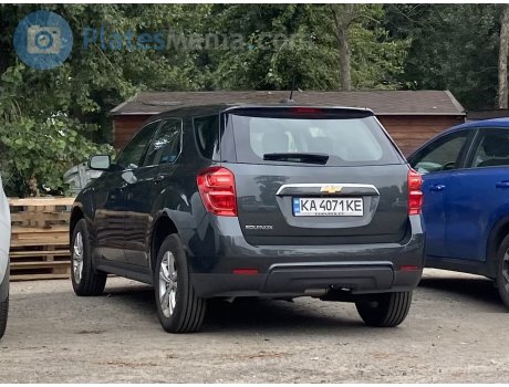 KA 4071 KE, Chevrolet Equinox