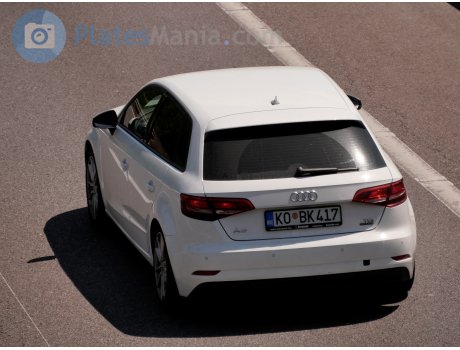 KO BK417, Audi A3