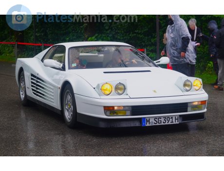M SG 391H, Ferrari Testarossa