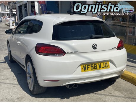 WF58 WJO, Volkswagen Scirocco