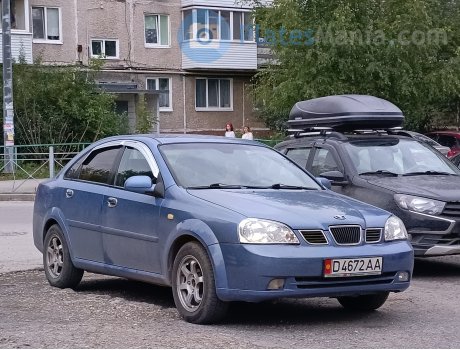 D 4672 AA, Daewoo Lacetti