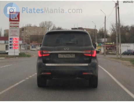 о727оо161, Infiniti QX80/QX56