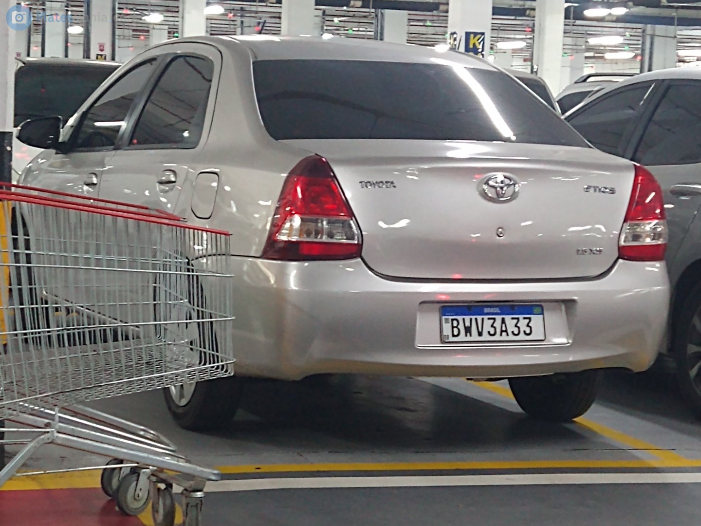 BWV3A33, Toyota Etios 1st gen Sedan (AK10), 2010–2016