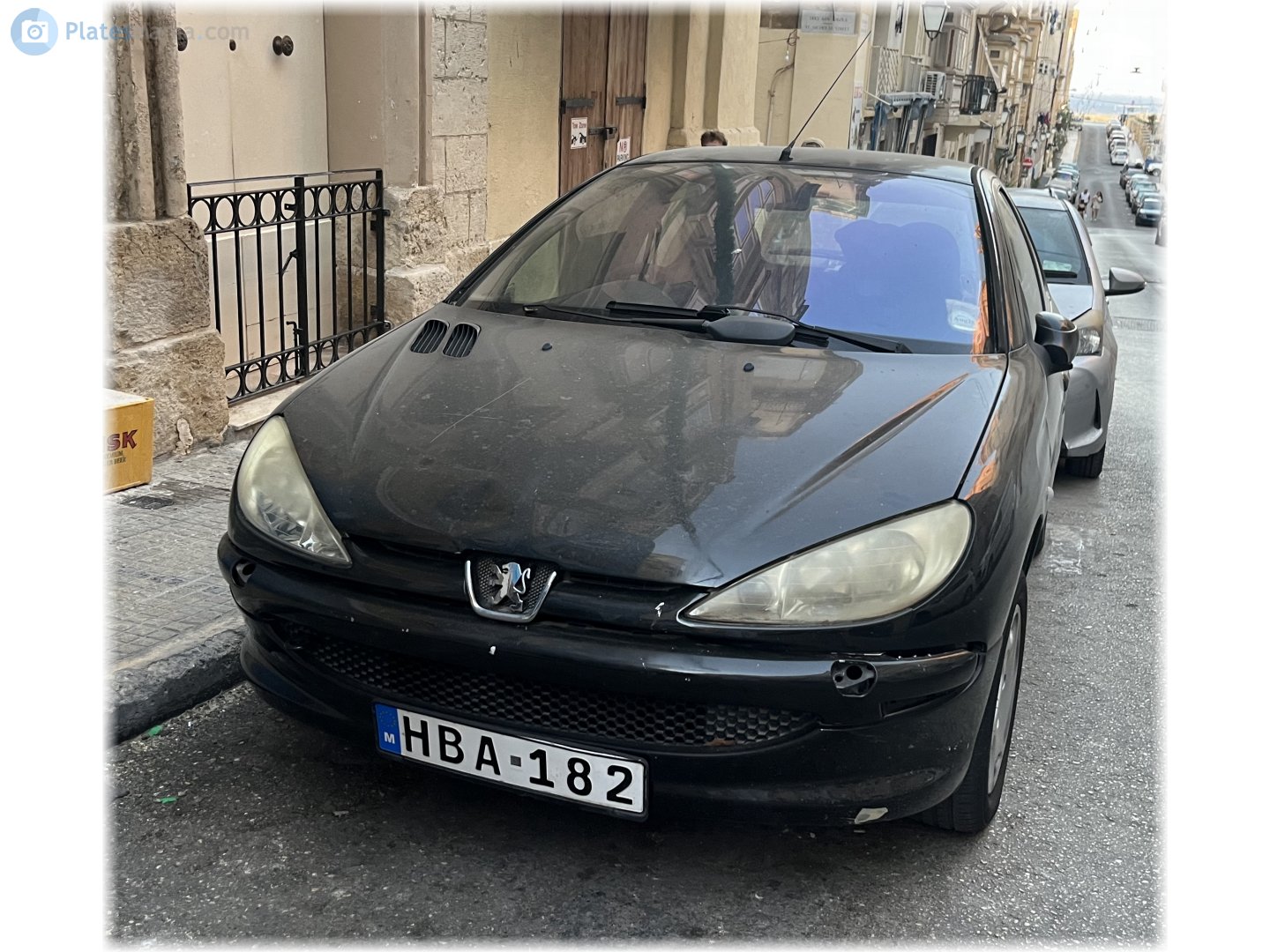 HBA 182, Peugeot 206 1st gen 5-door Hatch (T11), 1998–2009 (–2012 for IR-market)