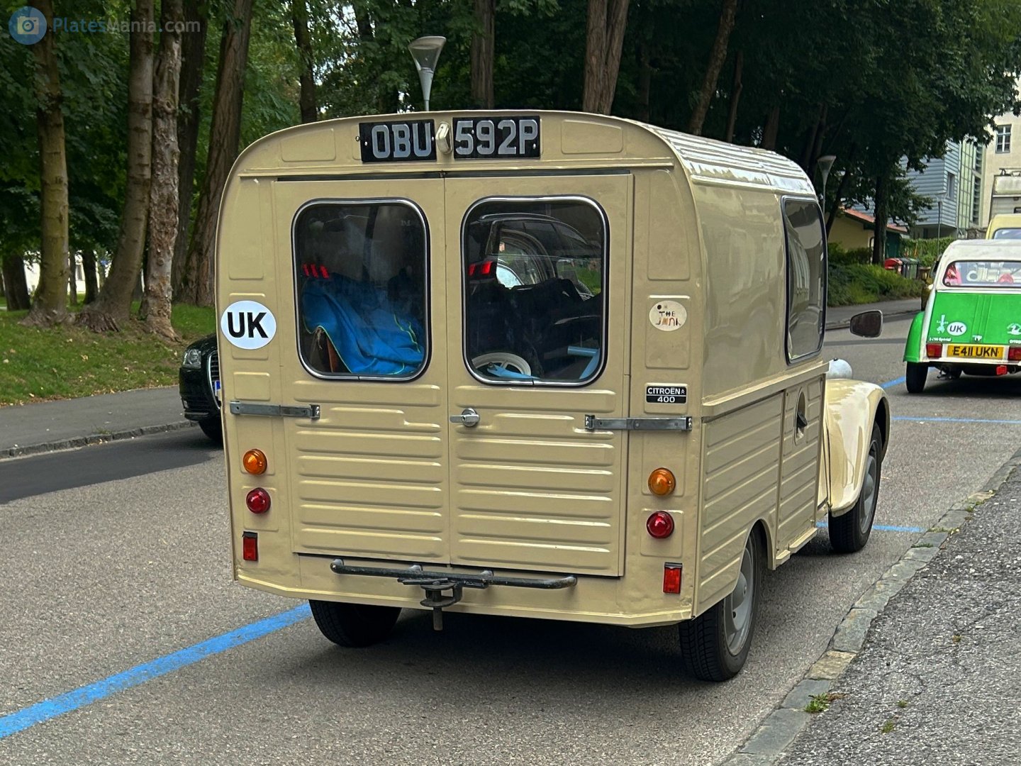 OBU592P, Citroёn 2CV 1st gen Fourgonnette, 1951–1987