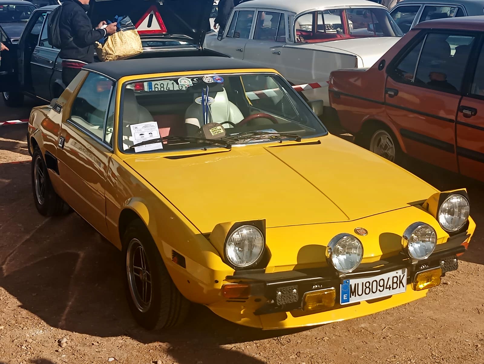 MU 8094 BK, FIAT Bertone X1/9 1st gen (128), 1972–1989