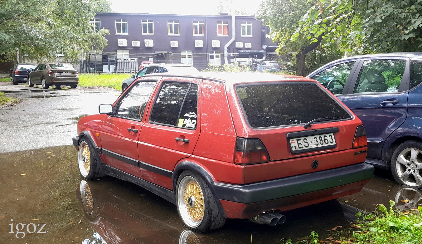ES-3863, Volkswagen Golf 2nd gen 5-door Hatch (19/1G), 1983–1992