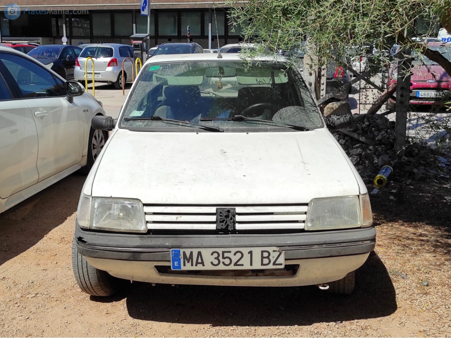 MA 3521 BZ, Peugeot 205 1st gen 5-door Hatch (20A/C), 1983–1998