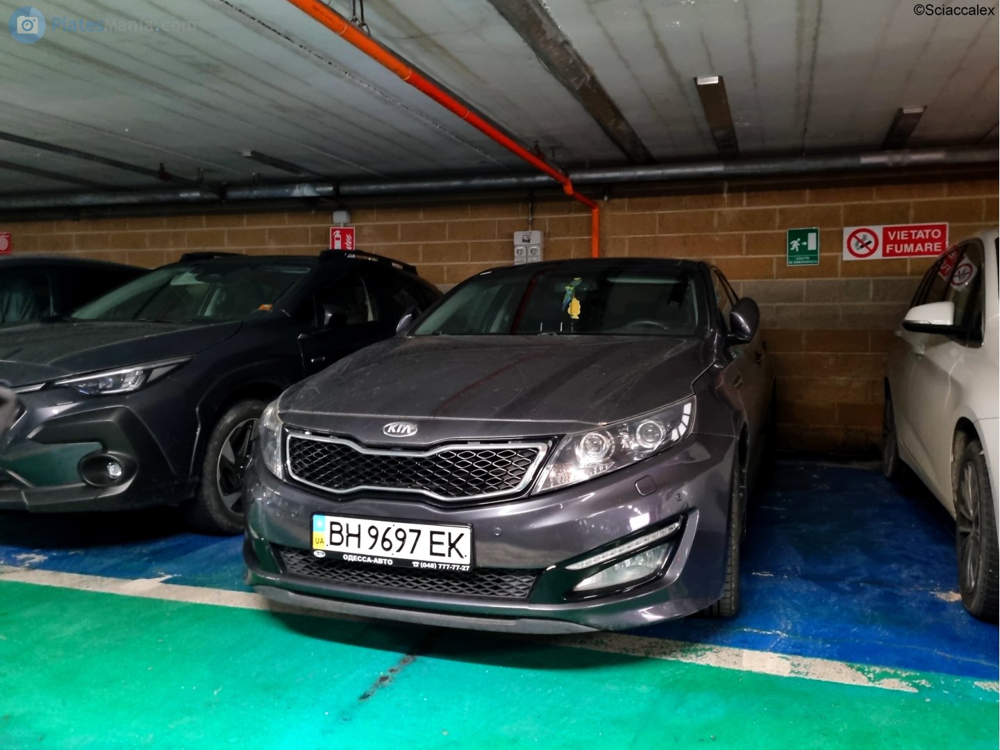 BH 9697 EK, Kia Optima 3rd gen (TF), 2010–2016