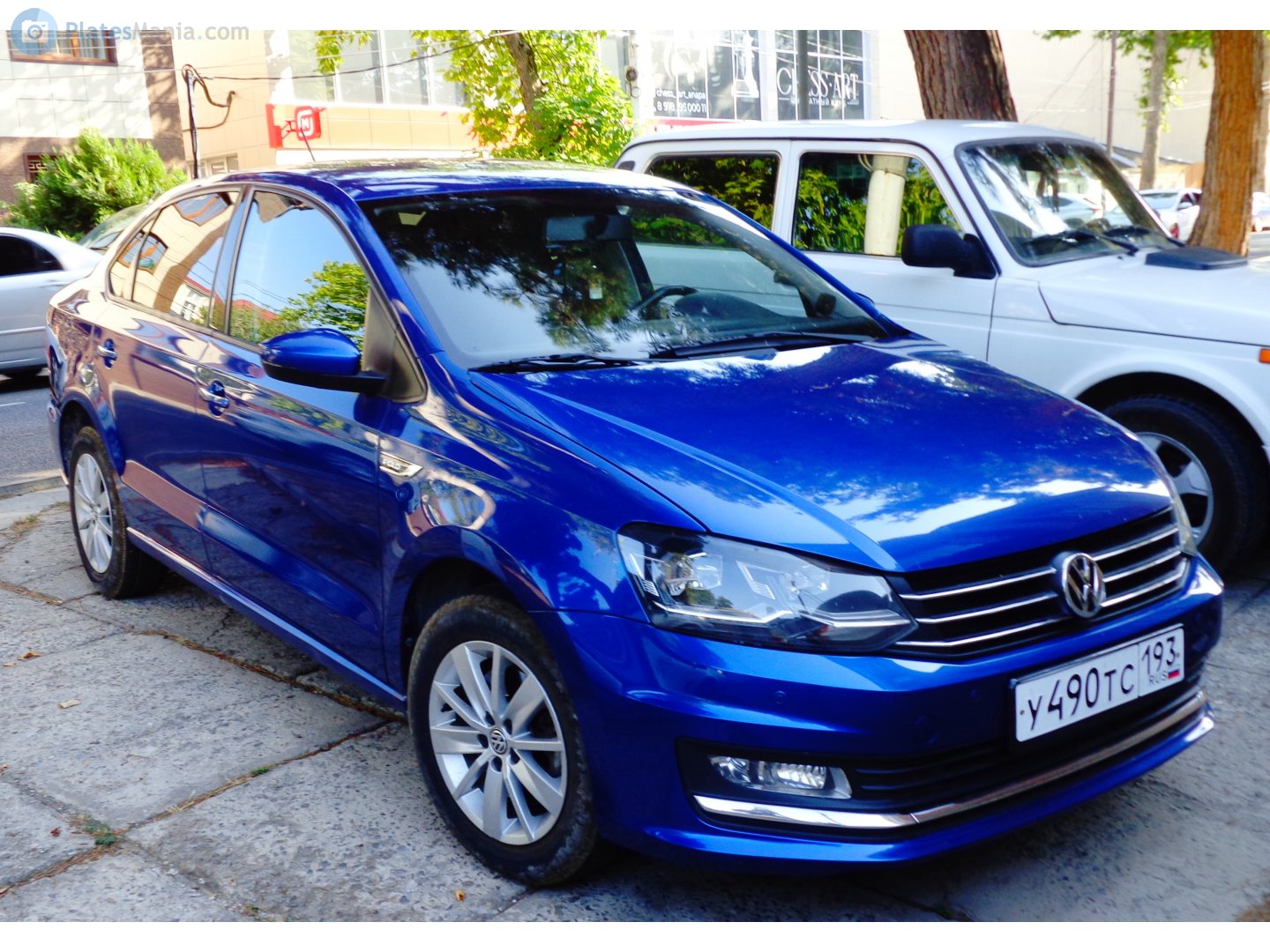 у 490 тс 193, Volkswagen Polo 5th gen Sedan (A05), 1st facelift, 2015–2020