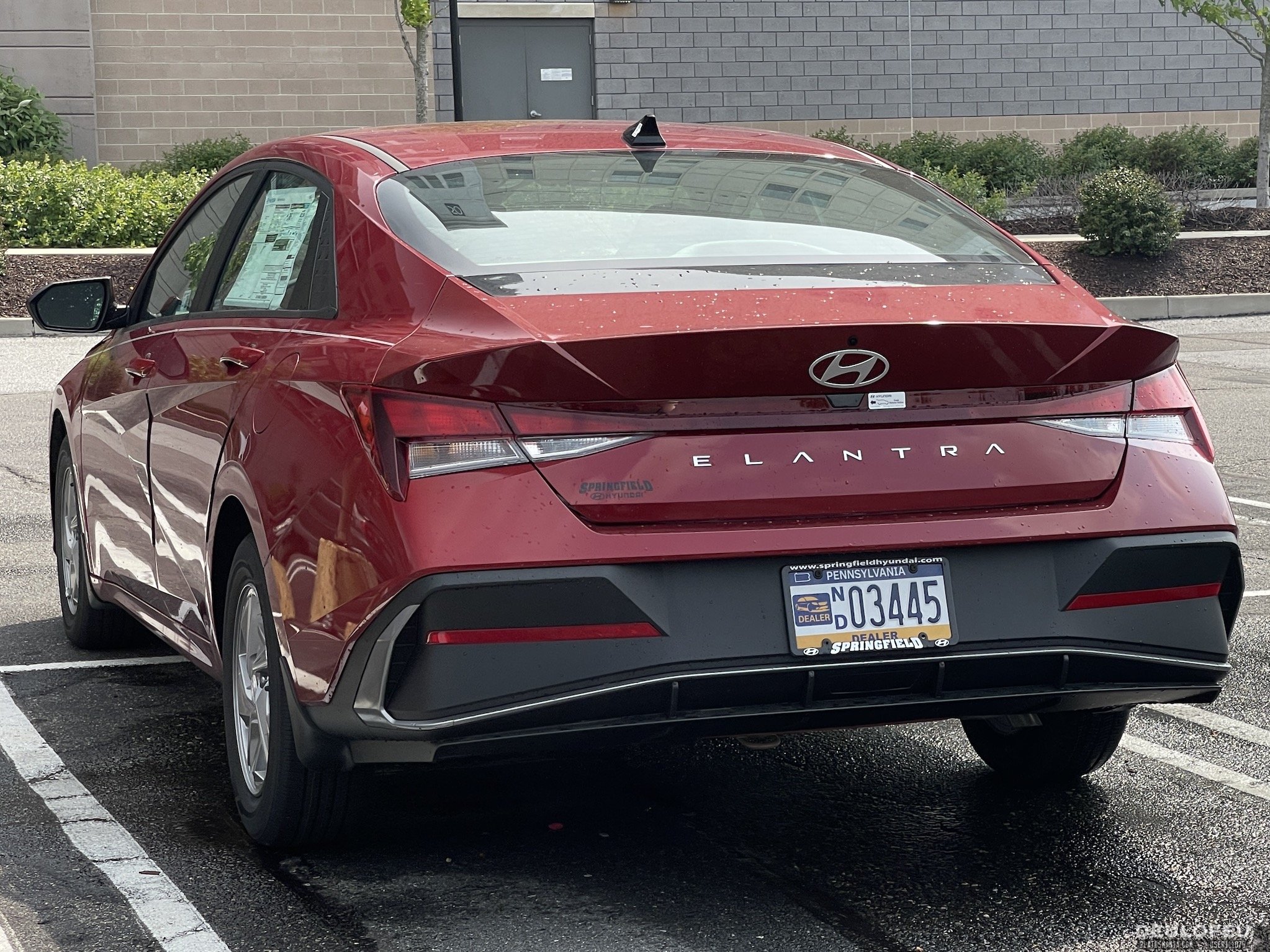 N/D 03445, Hyundai Elantra 7th gen (CN7), facelift, 2023–