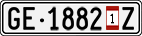 License plate of Switzerland, Vehicles w/o paid duty (with 