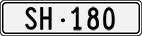 License plate of Switzerland, Cars