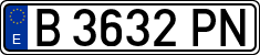 License plates of Spain, 1971 year series