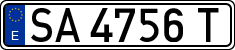 License plates of Spain, 1971 year series
