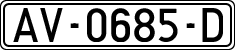License plates of Spain, 1971 year series
