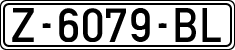 License plates of Spain, 1971 year series