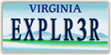 Virginia, Vanity Plates