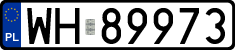 License plates of Poland, Regular car plates