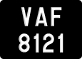 License plate of Malaysia, A(BC) 1(234)