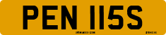 License plate of the United Kingdom, 1963 year system